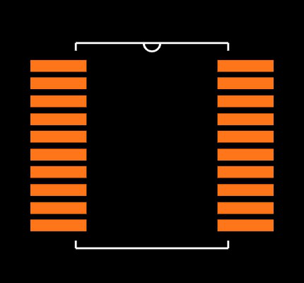 ADUM3470CRSZ-RL7 Footprint