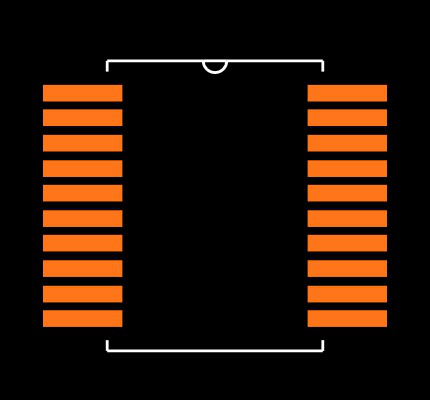 ADUM3470WARSZ Footprint