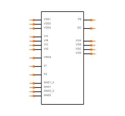 ADUM3470WARSZ Symbol