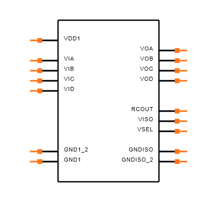 ADUM5401WCRWZ-1 Symbol