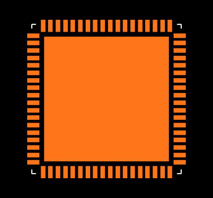 ADV3224ACPZ Footprint