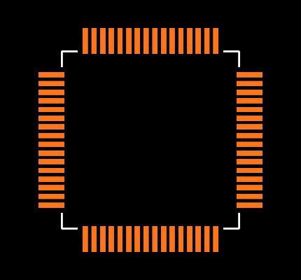ADV7180WBSTZ-REEL Footprint