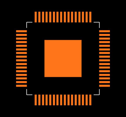 ADV7611BSWZ-P Footprint
