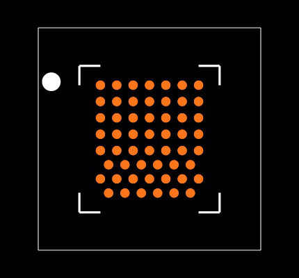 ADuCM3029BCBZ-R7 Footprint