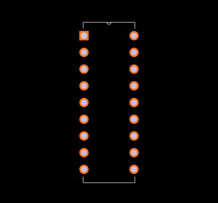 AMP01AX Footprint