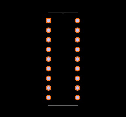 AMP01EX Footprint