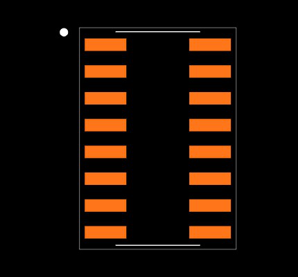 DG411DY+ Footprint