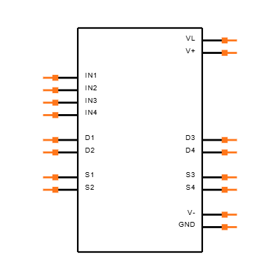 DG412DY+ Symbol