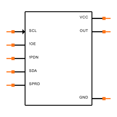 DS1089LU-22F+ Symbol
