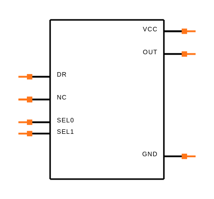 DS1091LUA-330+T Symbol