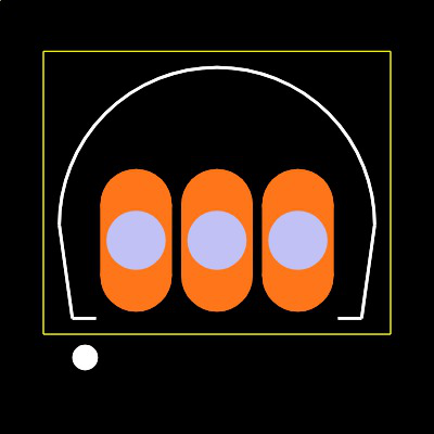 DS1233M-55+ Footprint