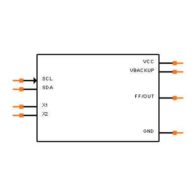 DS1340Z-18+ Symbol