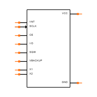 DS1392U-3+ Symbol