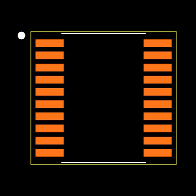 DS1673E-3+ Footprint