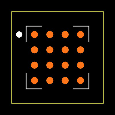 DS1856B-M50+ Footprint