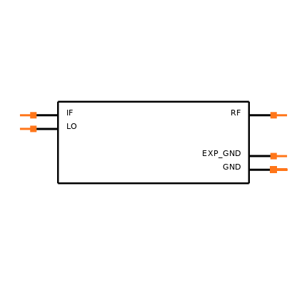 HMC129LC4TR Symbol