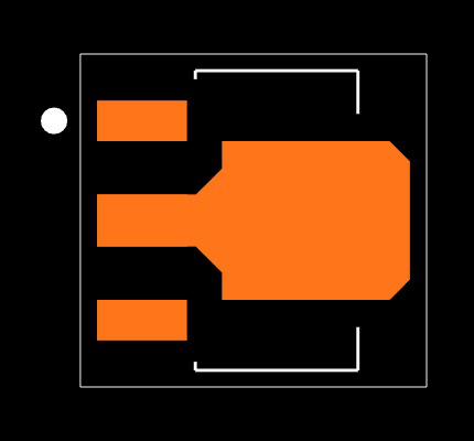 HMC311ST89E Footprint