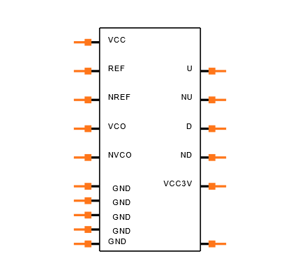 HMC439QS16GETR Symbol
