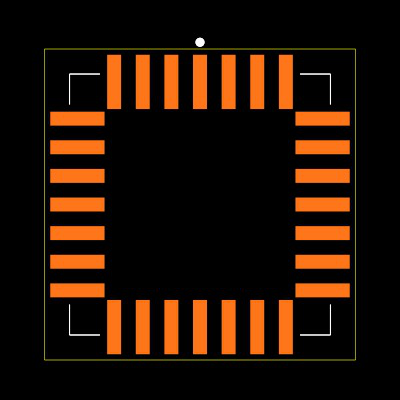 ICL7135CQI+T Footprint
