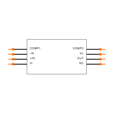 LT1008CN8#PBF Symbol
