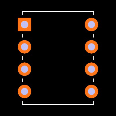 LT1013AMJ8 Footprint