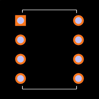 LT1027CCN8-5#PBF Footprint