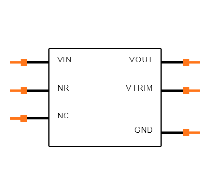 LT1027DILS8-5#PBF Symbol