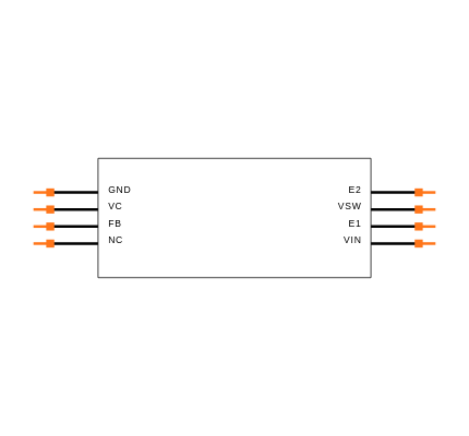 LT1072CS8#TRPBF Symbol