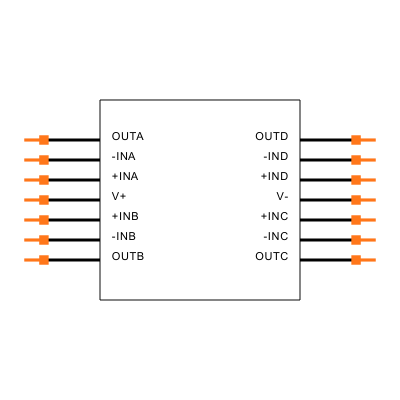 LT1254CS#TRPBF Symbol