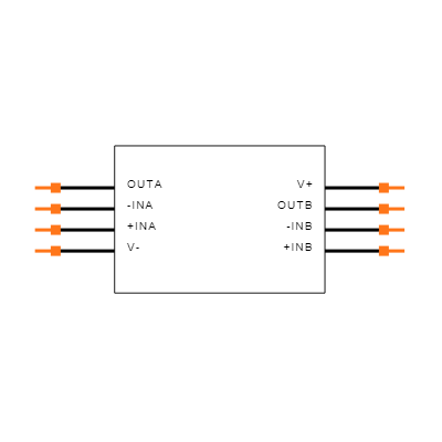 LT1361CN8#PBF Symbol