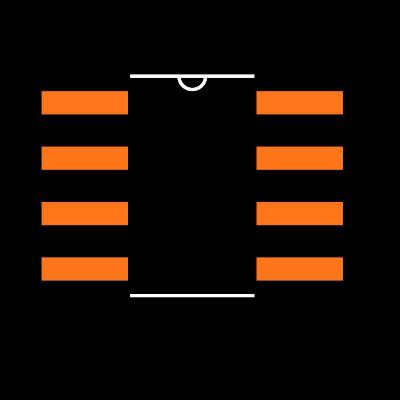 LT1366CS8#TRPBF Footprint
