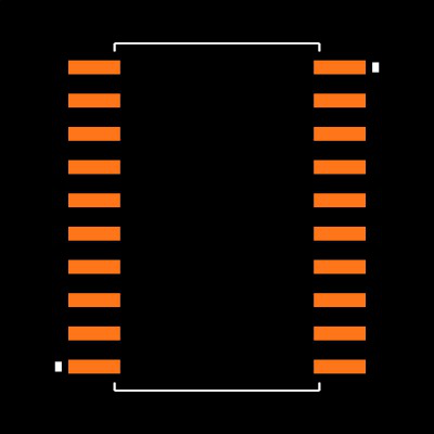 LT1371HVISW#TRPBF Footprint