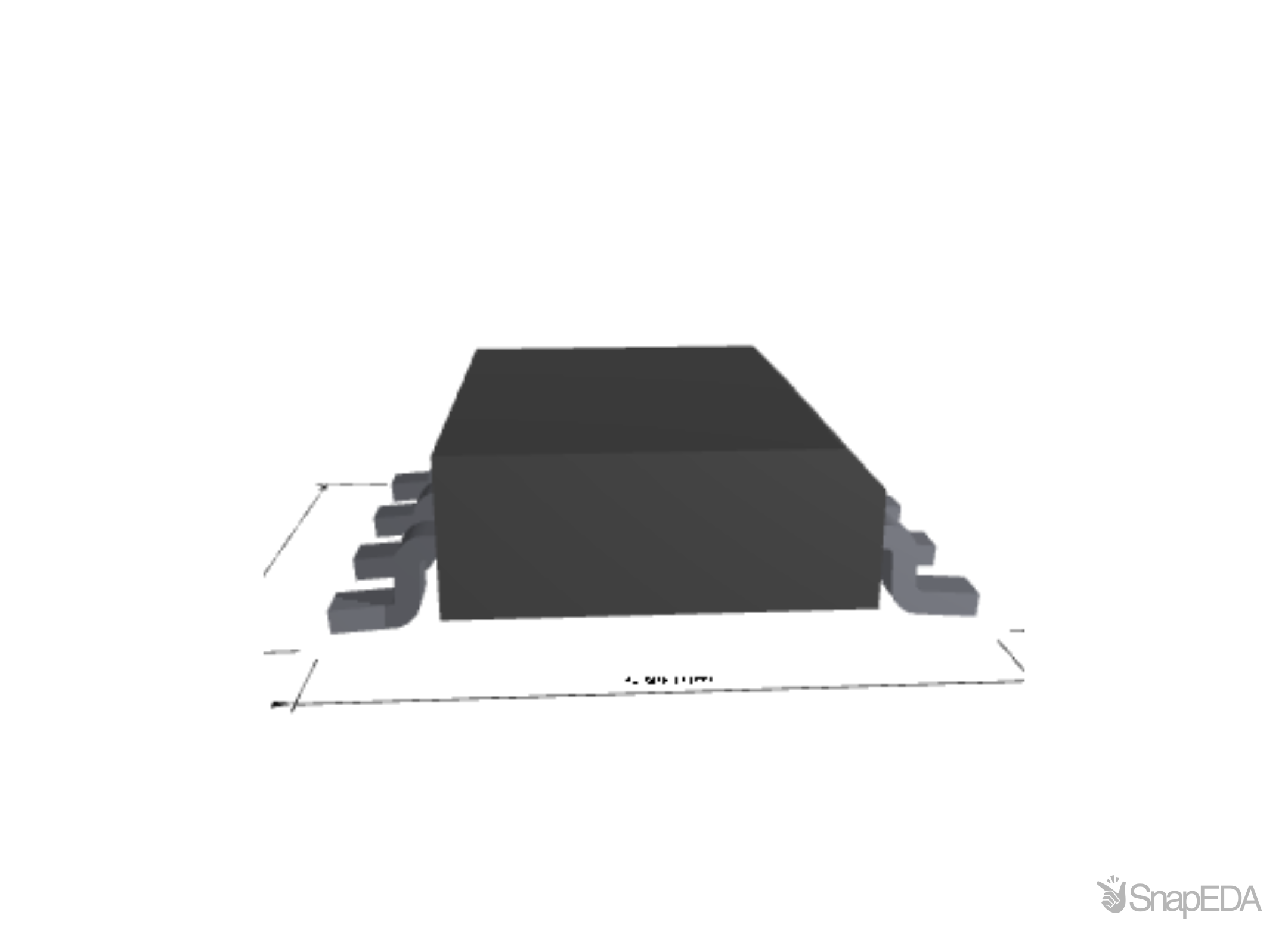 LT1460ACS8-5#PBF 3D Model