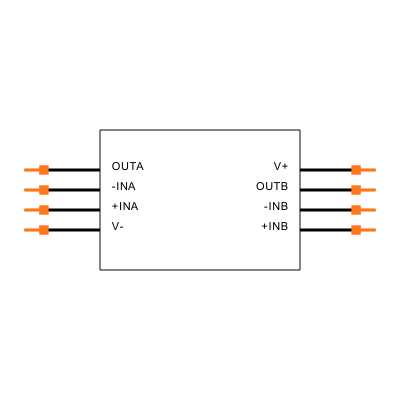 LT1495CS8#TRPBF Symbol