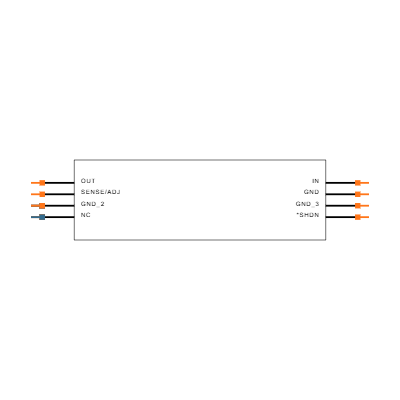 LT1521CS8-5#PBF Symbol