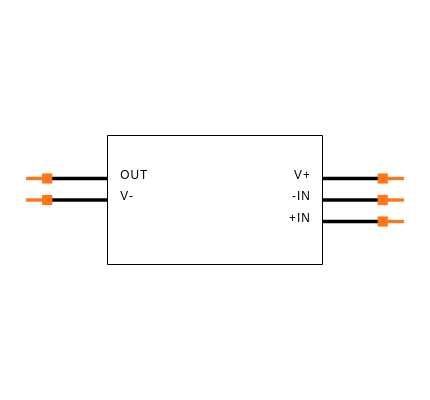 LT1880CS5#TRPBF Symbol