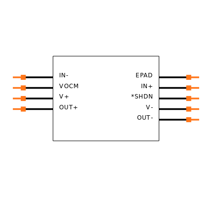 LT1994CDD#TRPBF Symbol