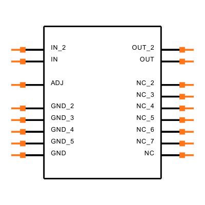 LT3012HFE#PBF Symbol