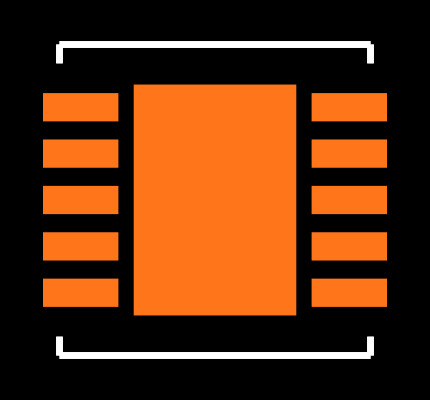 LT3023IDD#PBF Footprint