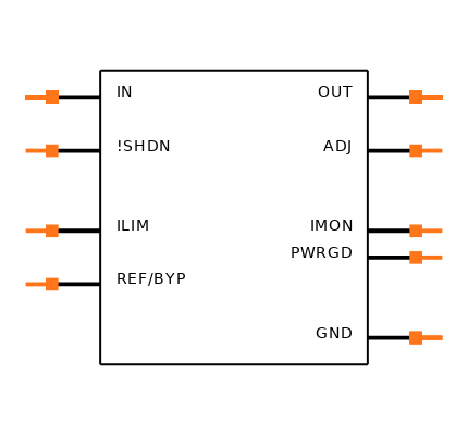LT3033IUDC#PBF Symbol
