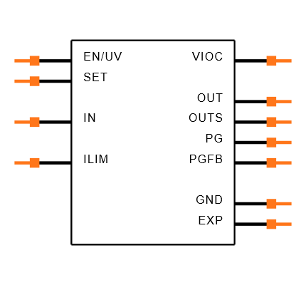 LT3045EDD-1#TRPBF Symbol