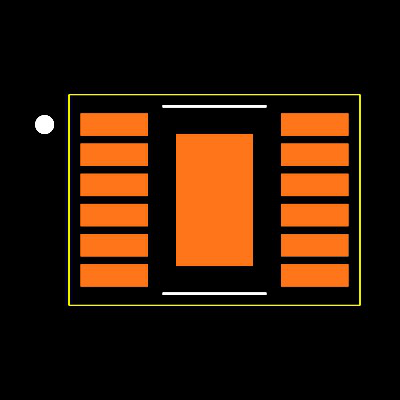 LT3045HMSE#PBF Footprint