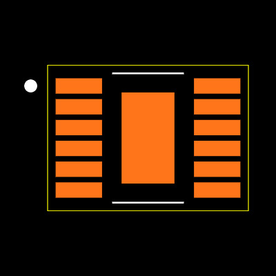 LT3045IMSE#PBF Footprint