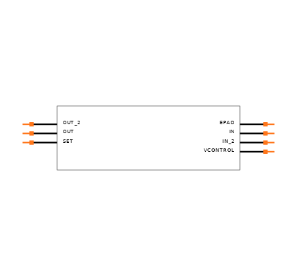 LT3085IDCB#TRMPBF Symbol