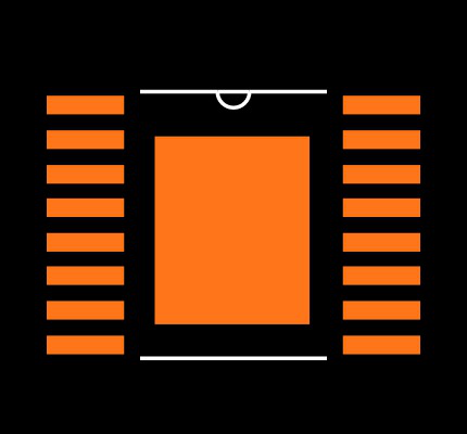 LT3436EFE#PBF Footprint