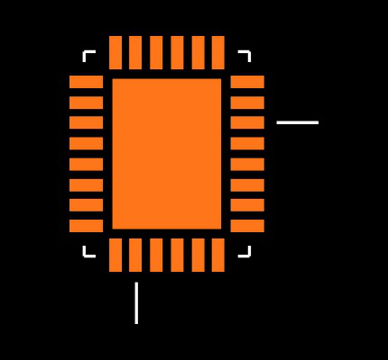 LT3492IUFD#PBF Footprint