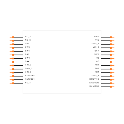 LT3514EUFD#PBF Symbol