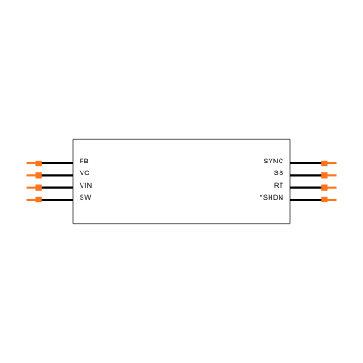 LT3580HMS8E#TRPBF Symbol