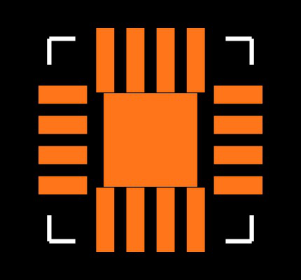 LT3582EUD#TRPBF Footprint