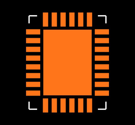 LT3669IUFD-2#TRPBF Footprint